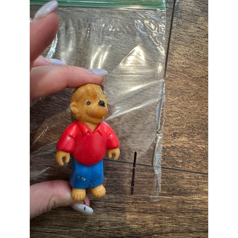 Berenstain Bears 1988 Brother Bear Toy‎ Figures Vintage EUC